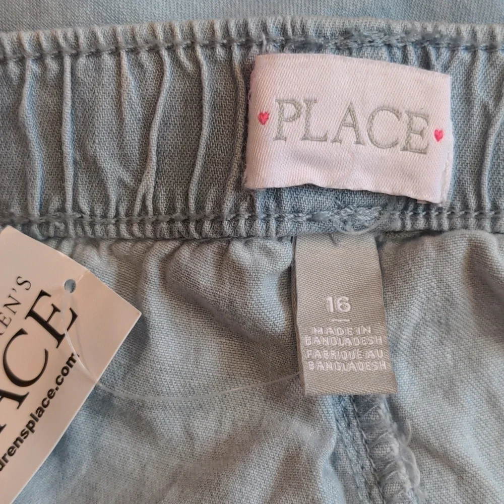 The Children's Place Tessa Wash Stretchy Waist Shorts size 16